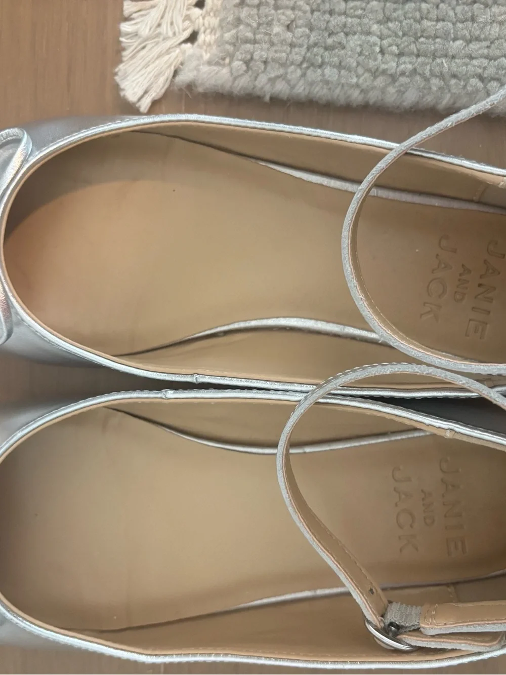 Janie & Jack ballet flats, size 2 Kids